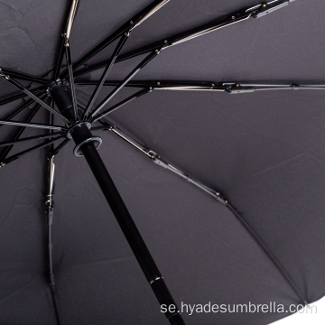 Bästa hopfällbara vindtäta kompakta paraplyet för resor